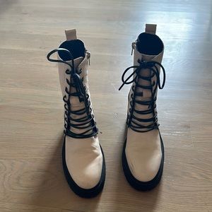 Free People Combat Boots
